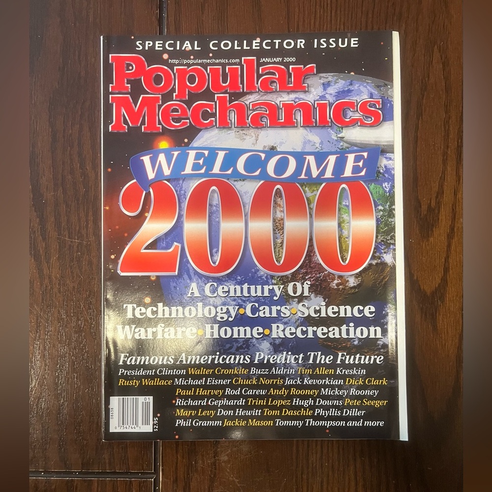 Popular Mechanics Magazine January 2000 Vol.177 No.1 Special Collector Issue